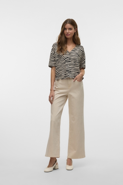 Vero Moda vmmymilo 2/4 v-neck shirt wvn ga